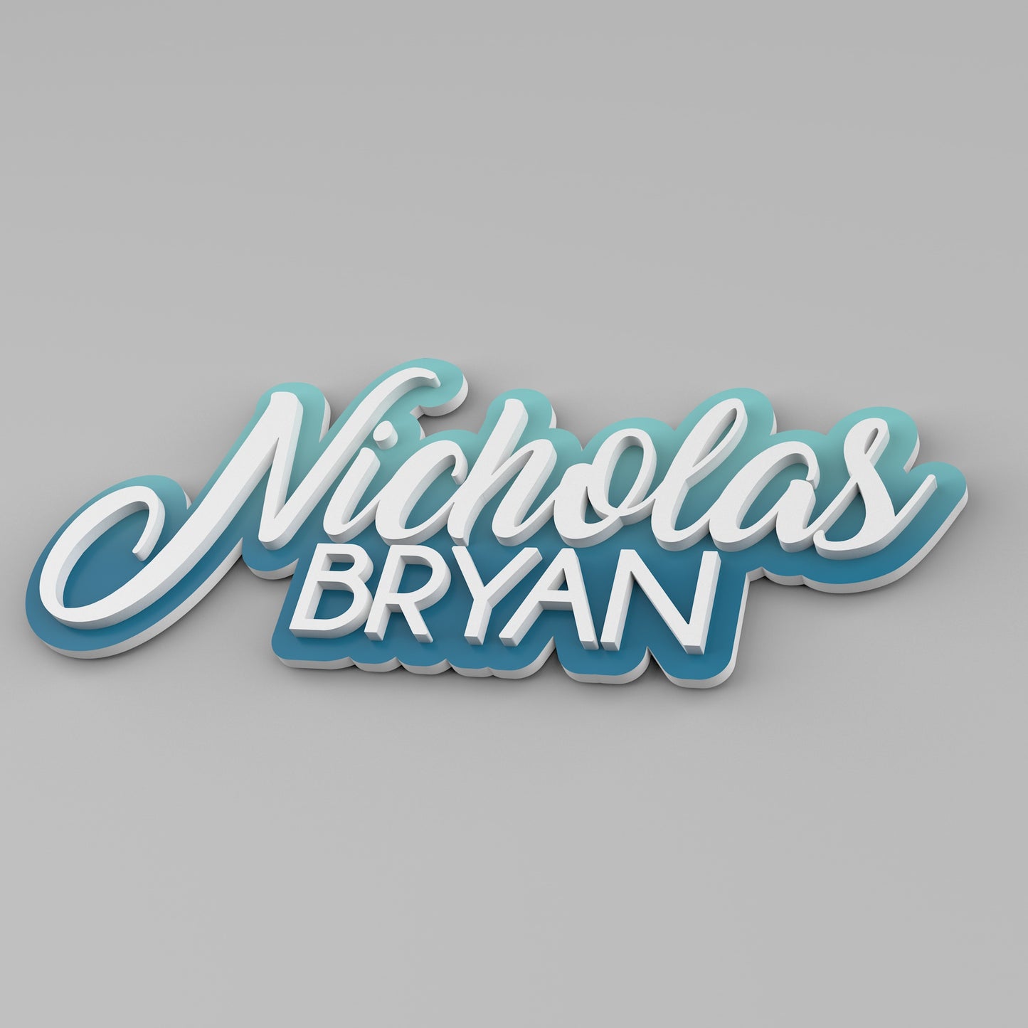Nursery Name Sign - Custom Baby Name Sign - Nursery Wall Art - Personalized Gift For Baby - Layered 3D Name Sign