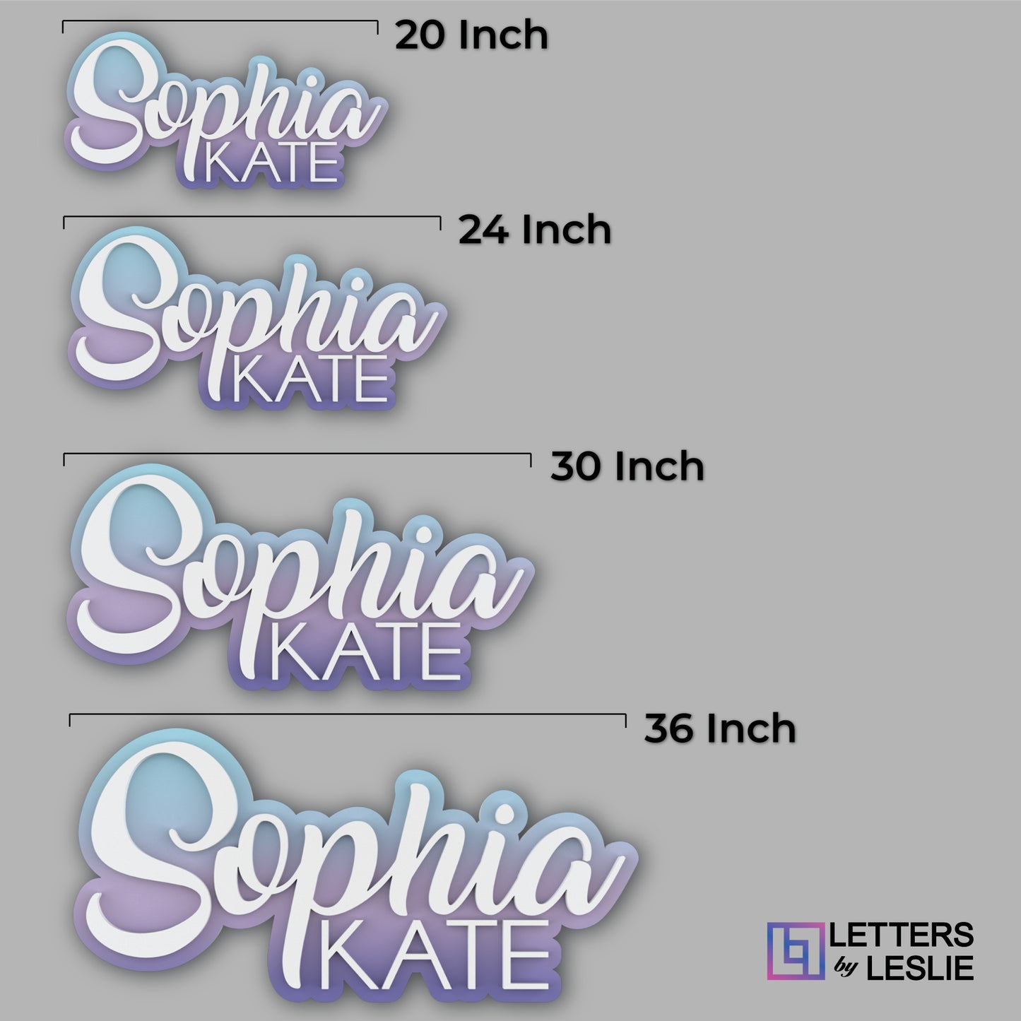Large Name Sign, Nursery Name Sign, Above Crib Name Sign, Layered Baby Name Sign, Cut Out Sign, Girl name sign, Boy name sign