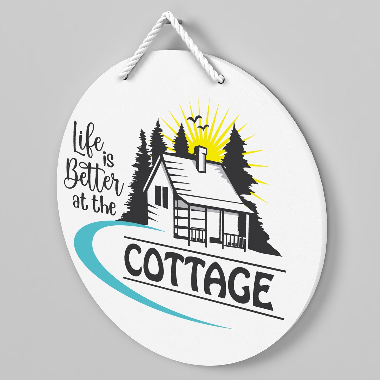 Outdoor Cottage Sign - Life is Better at the Cottage
