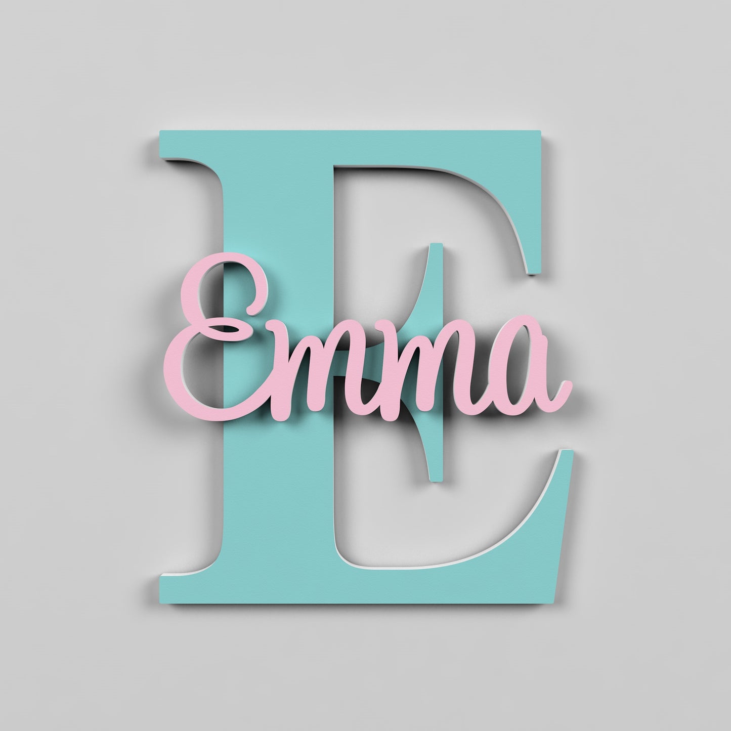 Name Sign for Kids and Baby - Nursery Name Sign Wall Decor