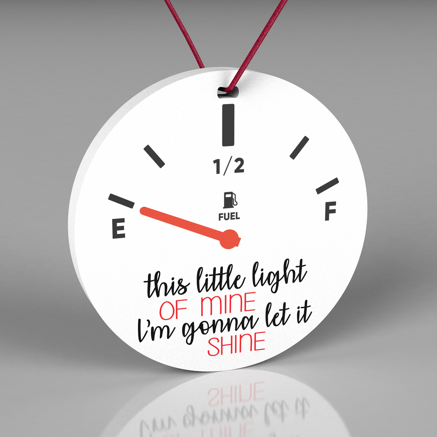 2023 Christmas Ornament, Fuel Price Ornament, Ornament with gift box, Funny Ornament