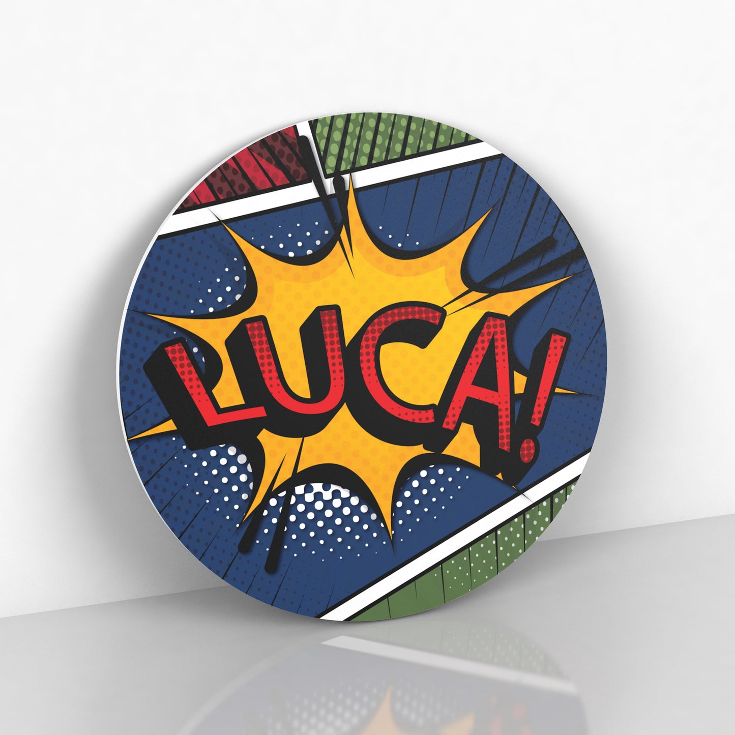 Superhero Comic Personalized Name Sign - Kids Name Sign