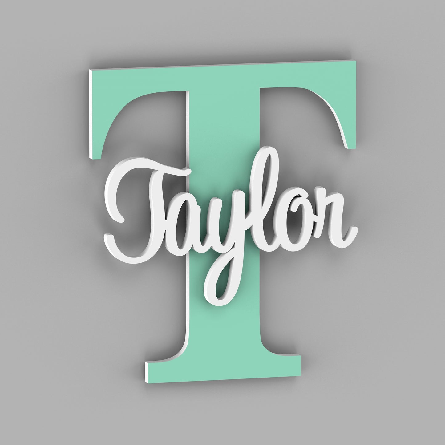 Name Sign for Kids and Baby - Nursery Name Sign Wall Decor