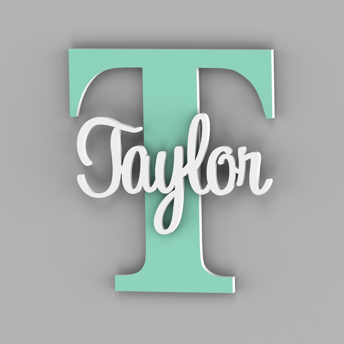 Name Sign for Kids and Baby - Nursery Name Sign Wall Decor