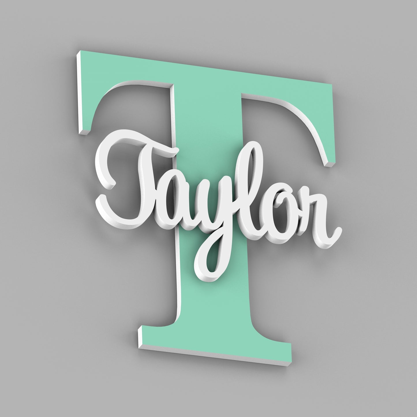 Name Sign for Kids and Baby - Nursery Name Sign Wall Decor