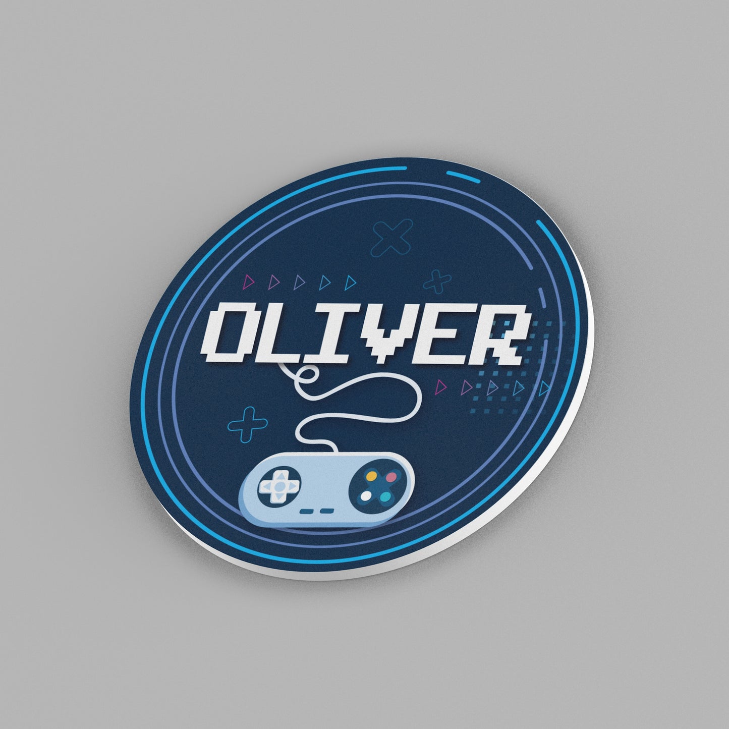 Kids Name Sign - Gamer Room Decor - Video Game Wall Art