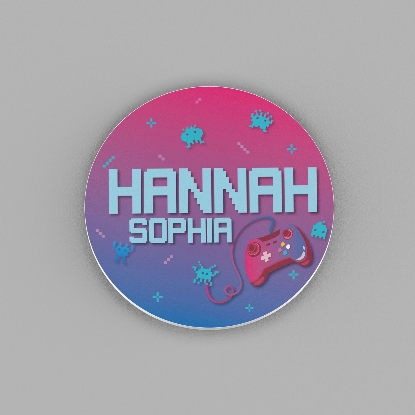 Kids Name Sign - Video Game Decor