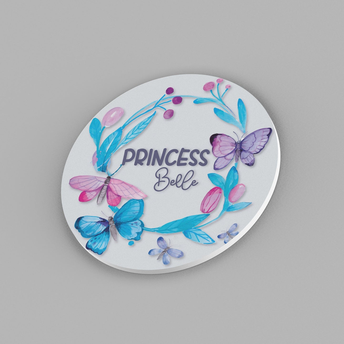 Girls Name Sign, Floral Nursery Decor, Nursery Wall Art, Baby Girl Nursery