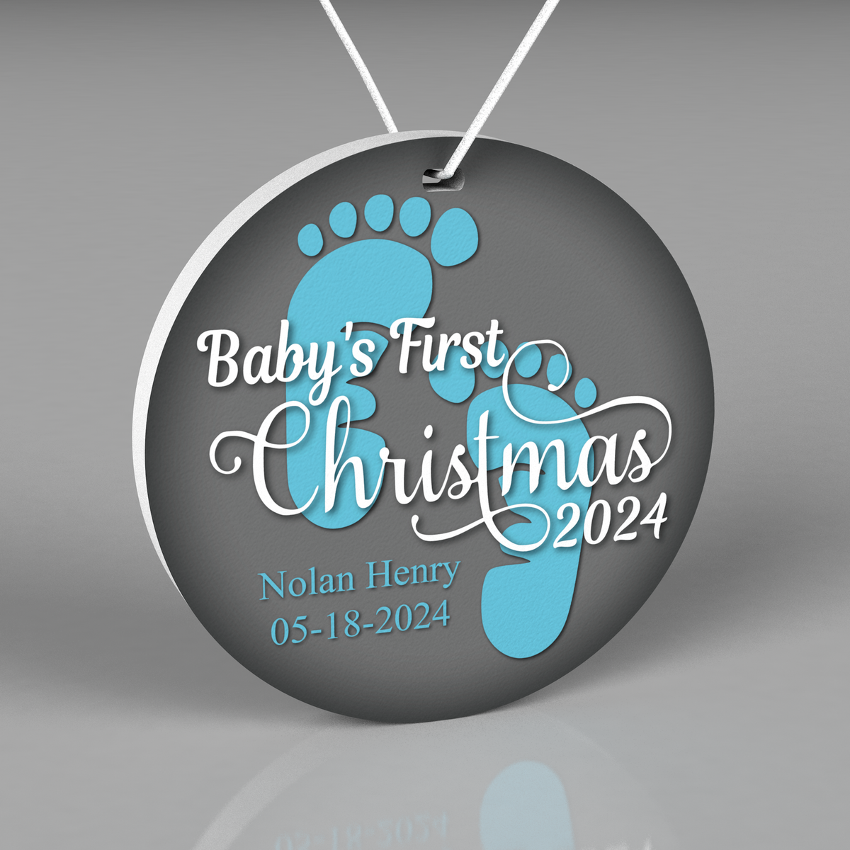Baby First Christmas Ornament, Christmas Tree Ornament, Personalized Christmas Tree Ornaments, First Christmas, Christmas Decoration