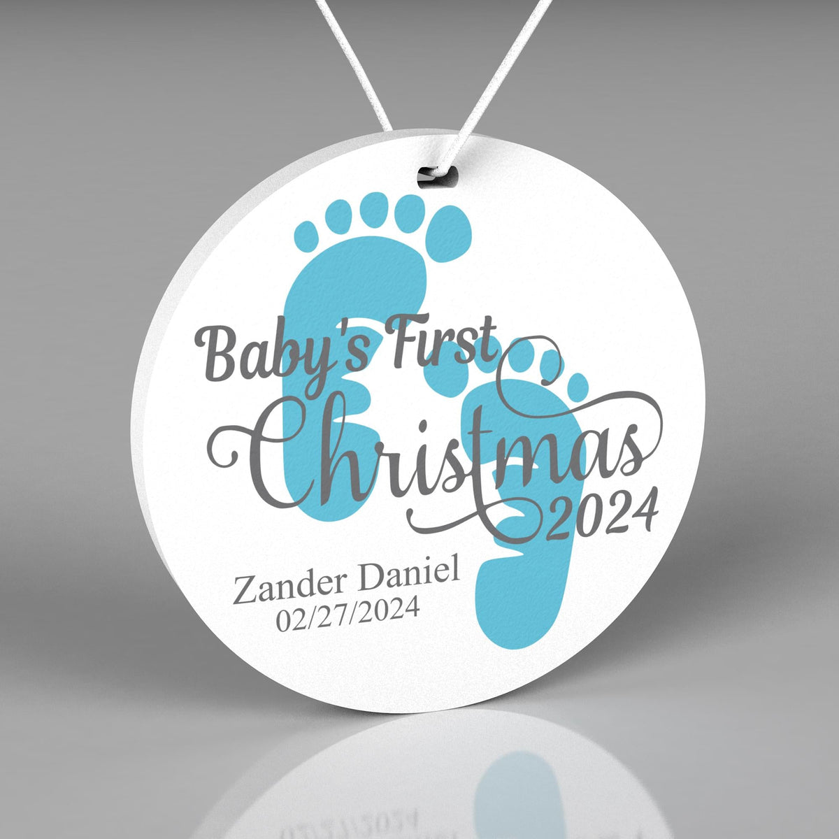 Baby's First Christmas Ornament, Christmas Tree Ornament, Personalized Christmas Tree Ornaments, First Christmas, Christmas Decoration