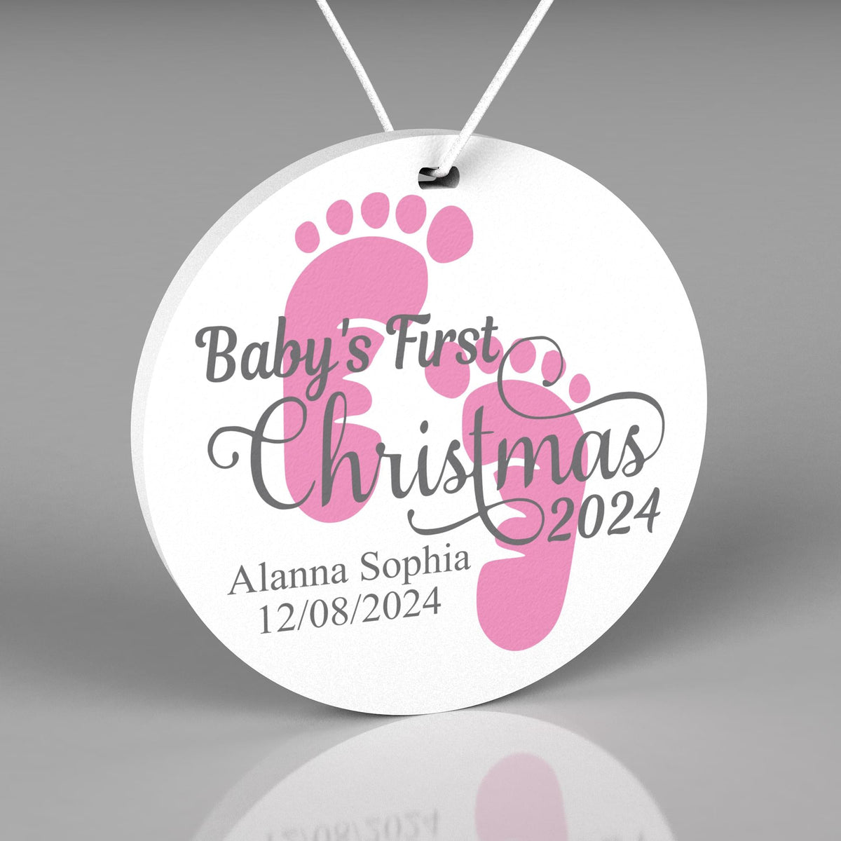 Baby's First Christmas Ornament, Christmas Tree Ornament, Personalized Christmas Tree Ornaments, First Christmas, Christmas Decoration