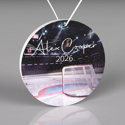 Hockey ornament 2026