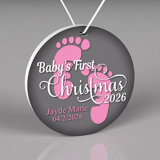 Baby's First Christmas ornament 2026
