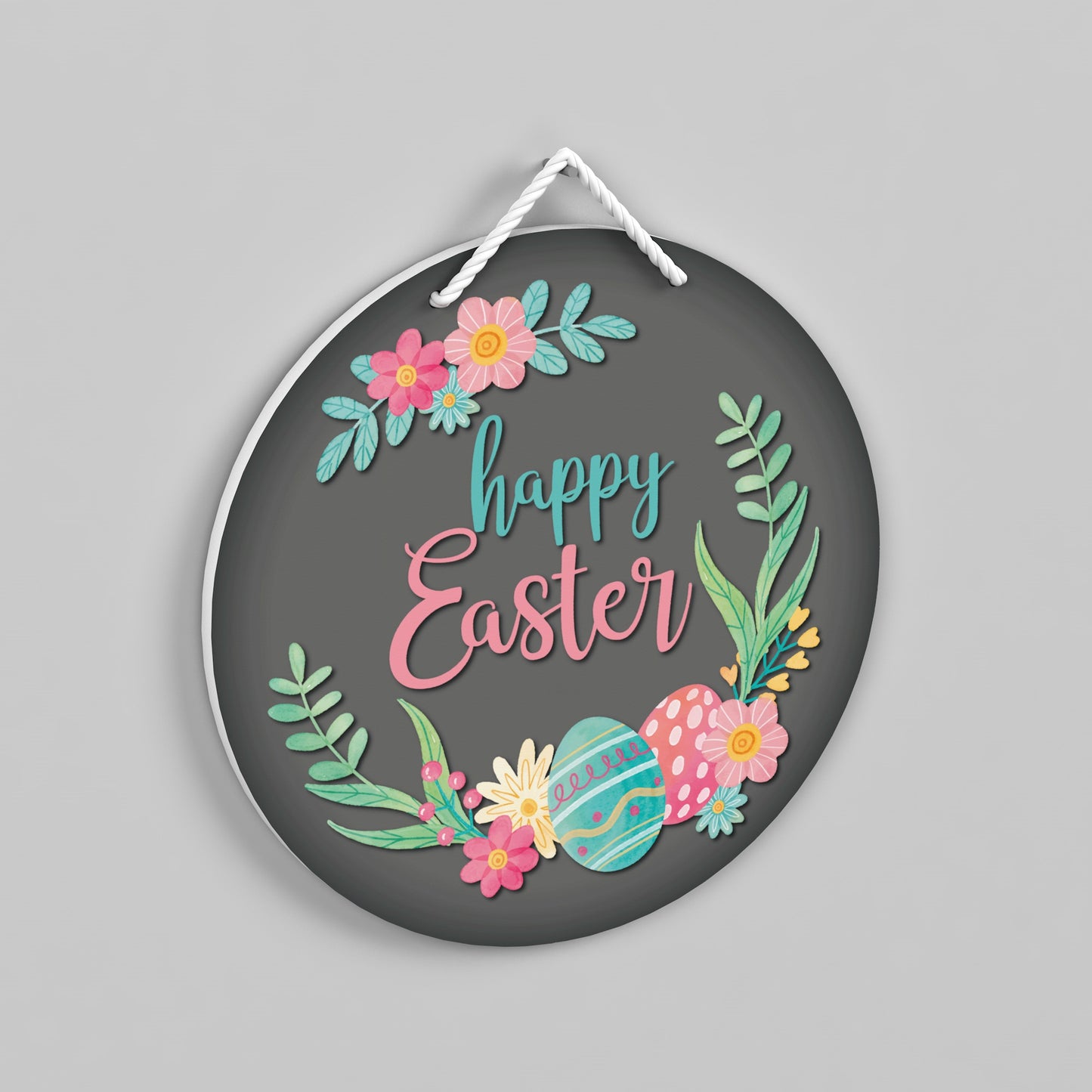 Happy Easter Door Hanger Sign
