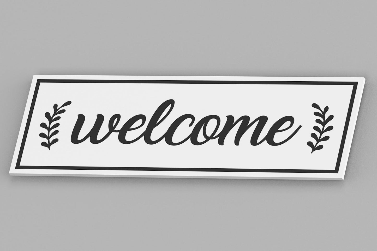 Welcome Sign, Front Door Sign, Indoor and Outdoor Welcome Sign, Entryway Sign, Home Decor
