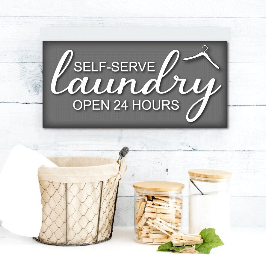 Laundry Sign, Laundry Room Wall Art, Laundry Room Decor,