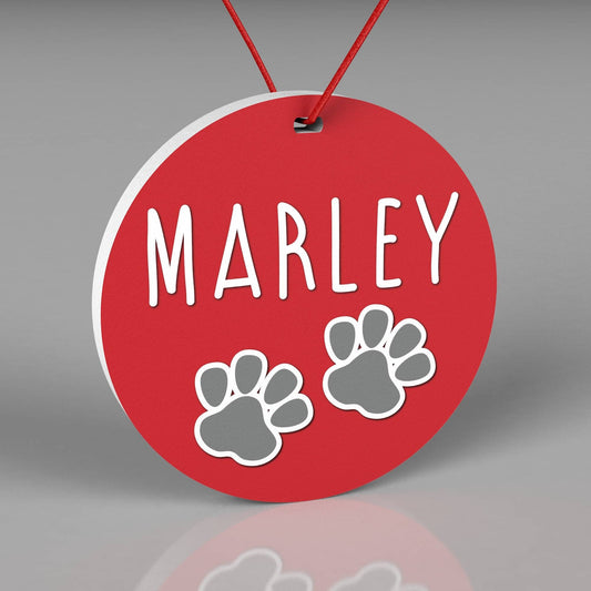 Personalized Christmas Ornament for Pets With Gift Box